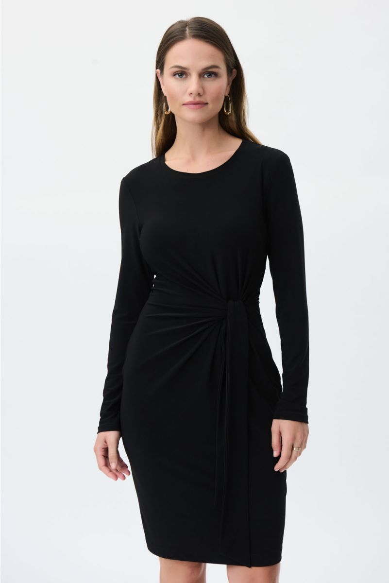 Side Tie Dress Midnight Blue / 10