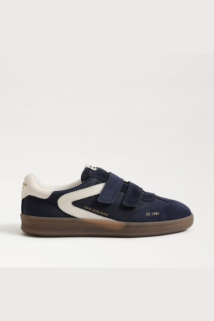 Talia Slip On Sneaker - Midnight Blue Mesh / Suede – Rooted Boutique