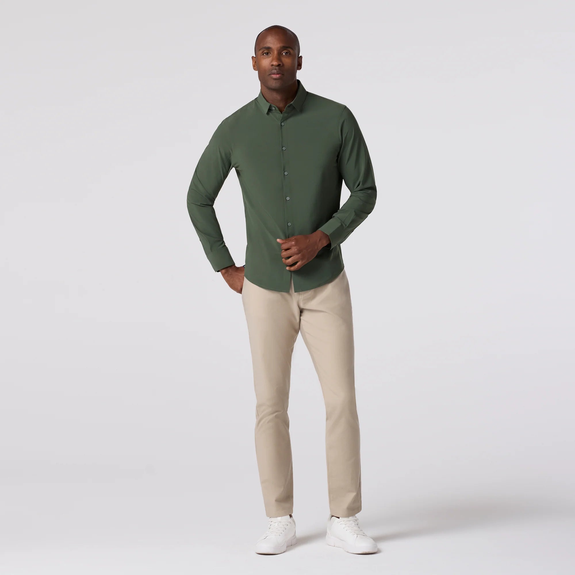 no tuck long sleeve dress shirts Leeward No Tuck Dress Shirt