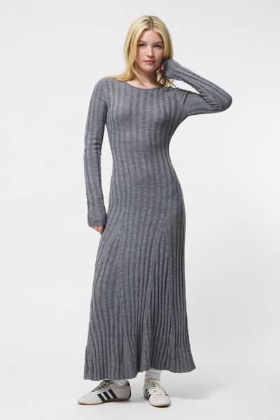 detached sleeve dress グレー　S product_video_68895_1752743271